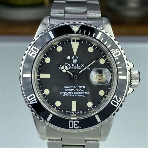 1981 rolex submariner|rolex submariner rare.